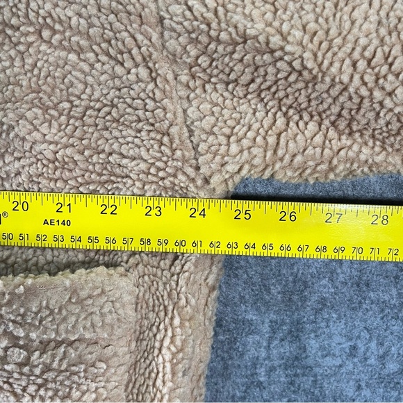 I Am Gia Pixie Coat Size S Small Caramel Teddy Sherpa Jacket - Picture 8 of 10